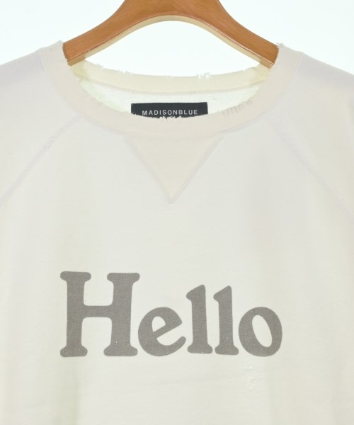 MADISON BLUE（マディソンブルー）スウェット 白 サイズ:1(S位) レディース/2200627769320