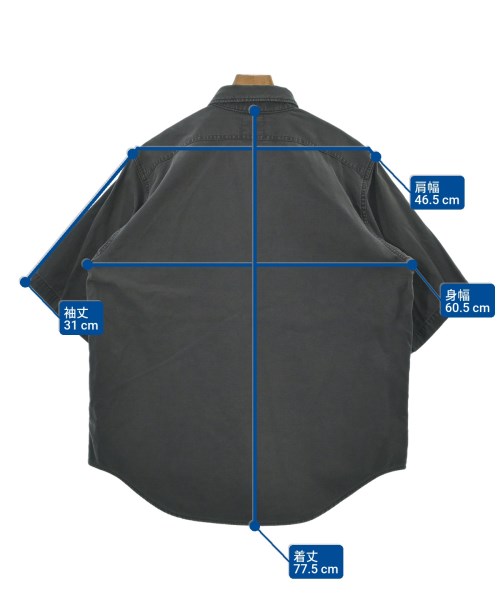 MADISON BLUE（マディソンブルー）カジュアルシャツ 黒 サイズ:2(M位) メンズ/2200628626172