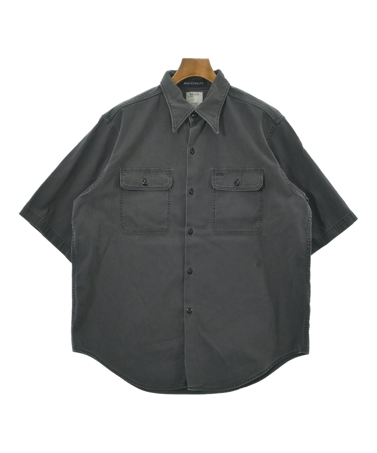 MADISON BLUE（マディソンブルー）カジュアルシャツ 黒 サイズ:2(M位