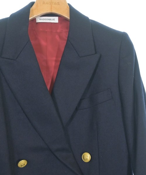 MADISON BLUE（マディソンブルー）テーラードジャケット 紺 サイズ:01(S位) レディース/2200618001057