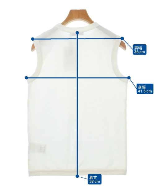 MADISON BLUE（マディソンブルー）ノースリーブ 白 サイズ:00(XS位) レディース/2200631535034