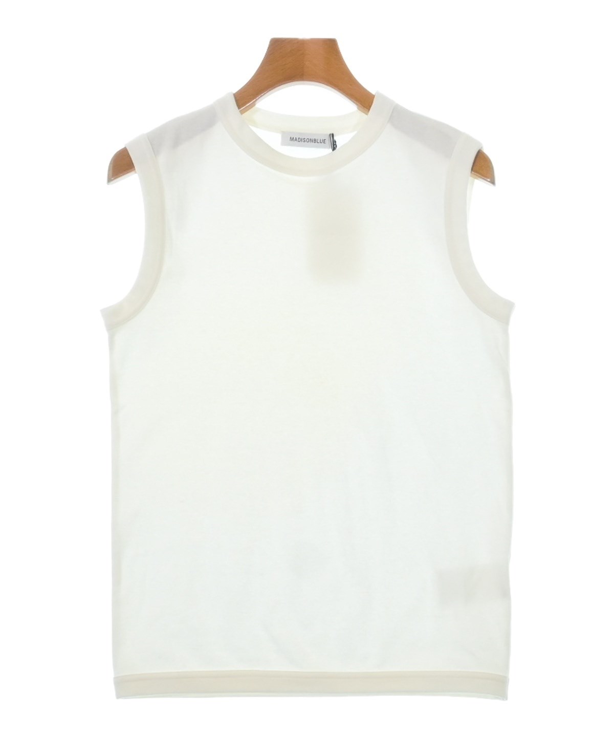 専用になります。MADISONBLUE ノースリーブシャツ白 MADISON BLUE（マディソンブルー）ノースリーブ 白 サイズ:00(XS位