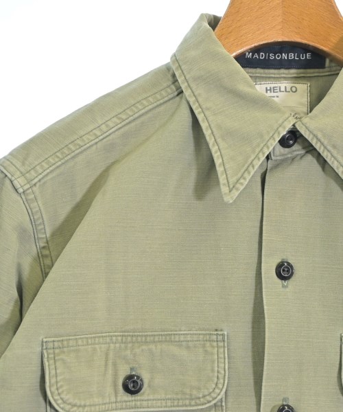 MADISON BLUE（マディソンブルー）カジュアルシャツ カーキ サイズ:1(S位) レディース/2200632133024