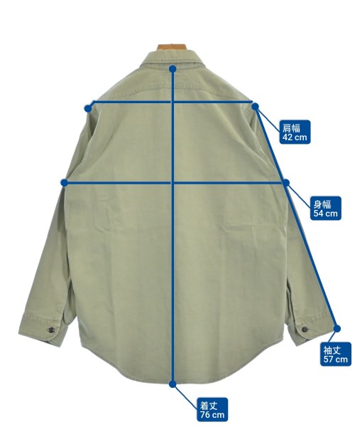 MADISON BLUE（マディソンブルー）カジュアルシャツ カーキ サイズ:1(S位) レディース/2200632133024