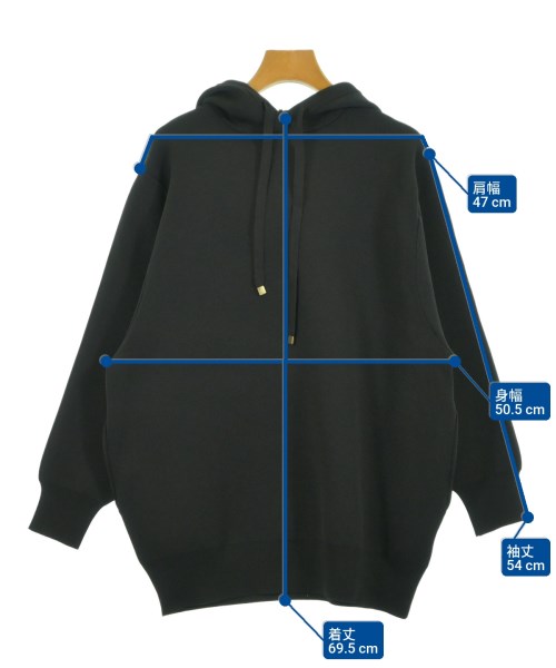 MADISON BLUE（マディソンブルー）パーカー 黒 サイズ:XS レディース/2200617672012