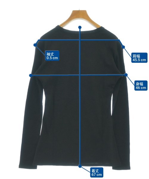 MADISON BLUE（マディソンブルー）Tシャツ・カットソー 黒 サイズ:1(S位) レディース/2200632742042