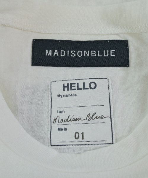 MADISON BLUE（マディソンブルー）Tシャツ・カットソー 白 サイズ:1(S位) レディース/2200632742165