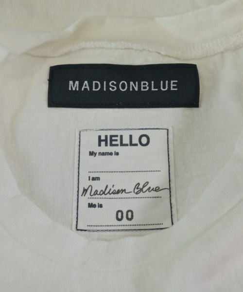 MADISON BLUE（マディソンブルー）Tシャツ・カットソー 白 サイズ:00(XS位) レディース/2200632742172