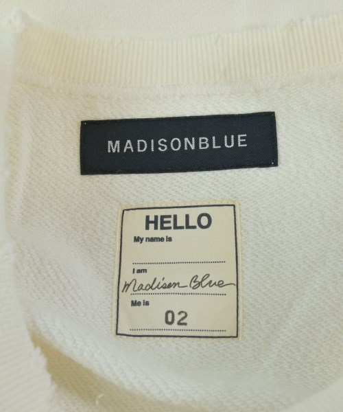 MADISON BLUE（マディソンブルー）スウェット 白 サイズ:2(M位) レディース/2200632742264