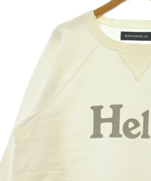 MADISON BLUE（マディソンブルー）スウェット 白 サイズ:1(S位) レディース/2200632742271