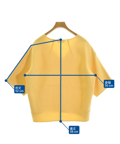 MADISON BLUE（マディソンブルー）カジュアルシャツ 黄 サイズ:1(S位) レディース/2200632787029