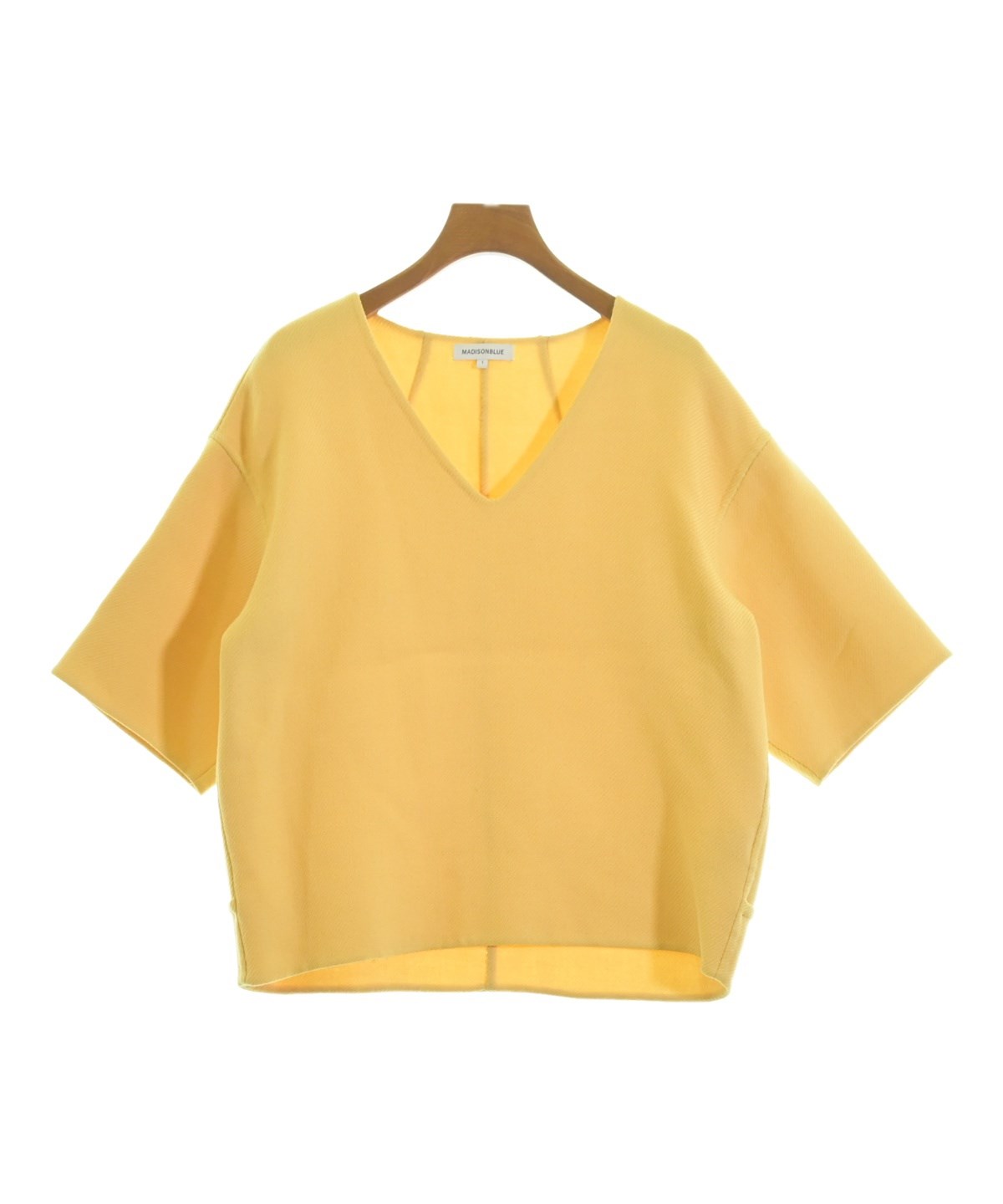 MADISON BLUE（マディソンブルー）カジュアルシャツ 黄 サイズ:1(S位