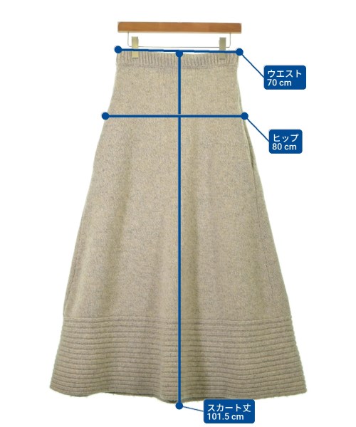 MADISON BLUE（マディソンブルー）ロング・マキシ丈スカート ベージュ サイズ:F レディース/2200633064020