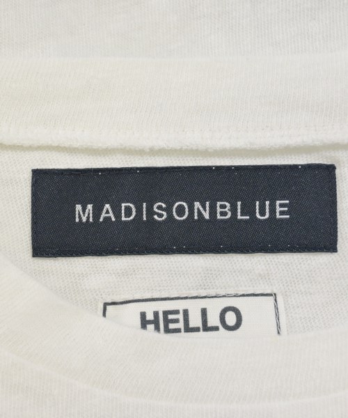 MADISON BLUE（マディソンブルー）Tシャツ・カットソー 白 サイズ:1(S位) レディース/2200610905087