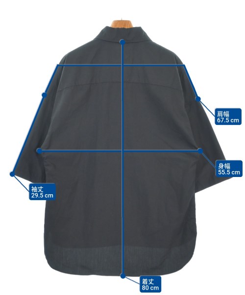 MADISON BLUE（マディソンブルー）カジュアルシャツ 黒 サイズ:02(M位) メンズ/2200619775049