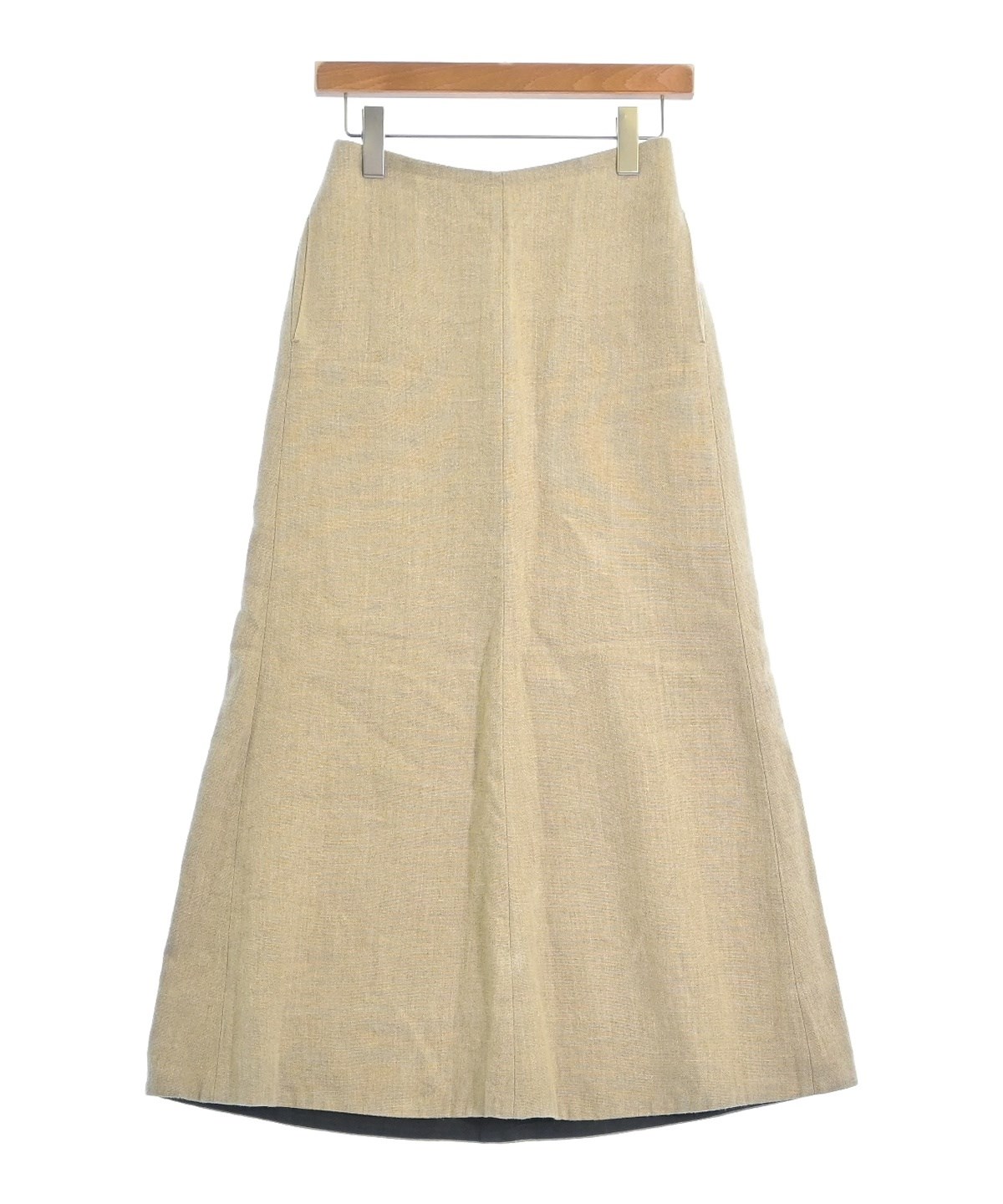 マディソンブルー マキシ　スカート　ベージュ MADISON BLUE（マディソンブルー）ロング・マキシ丈スカート ベージュ