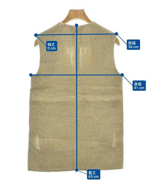 MADISON BLUE（マディソンブルー）ベスト ベージュ サイズ:0(XS位) レディース/2200620898034