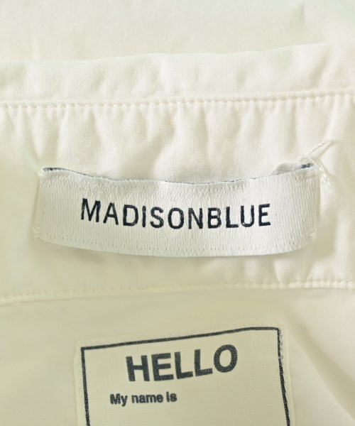 MADISON BLUE（マディソンブルー）ブラウス 白 サイズ:01(S位) レディース/2200601080113