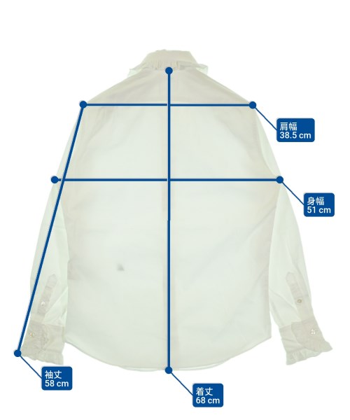 MADISON BLUE（マディソンブルー）カジュアルシャツ 白 サイズ:02(M位) レディース/2200675132060