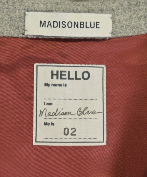 MADISON BLUE（マディソンブルー）テーラードジャケット グレー サイズ:2(M位) レディース/2200601361014