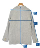 MADISON BLUE（マディソンブルー）テーラードジャケット グレー サイズ:2(M位) レディース/2200601361014