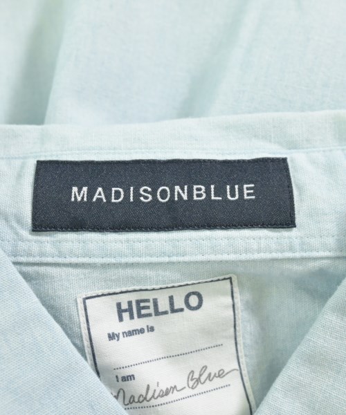 MADISON BLUE（マディソンブルー）カジュアルシャツ 青 サイズ:0(XS位) レディース/2200688074050