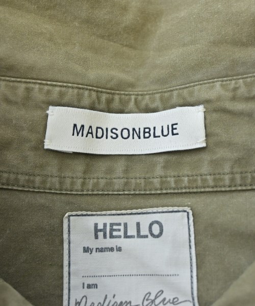 MADISON BLUE（マディソンブルー）カジュアルシャツ カーキ サイズ:1(S位) レディース/2200690835014