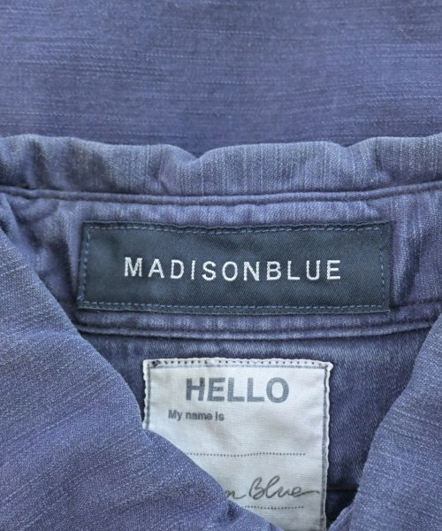 MADISON BLUE（マディソンブルー）カジュアルシャツ 紺 サイズ:1(S位) レディース/2200693905240