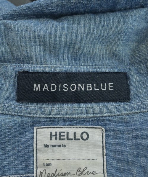MADISON BLUE（マディソンブルー）カジュアルシャツ 青 サイズ:00(XS位) レディース/2200699992039