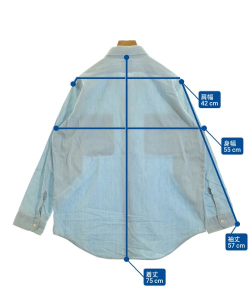 MADISON BLUE（マディソンブルー）カジュアルシャツ 青 サイズ:1(S位) レディース/2200654660027