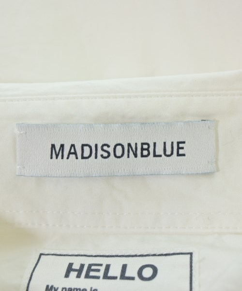 MADISON BLUE（マディソンブルー）カジュアルシャツ 白 サイズ:1(S位) レディース/2200655370215