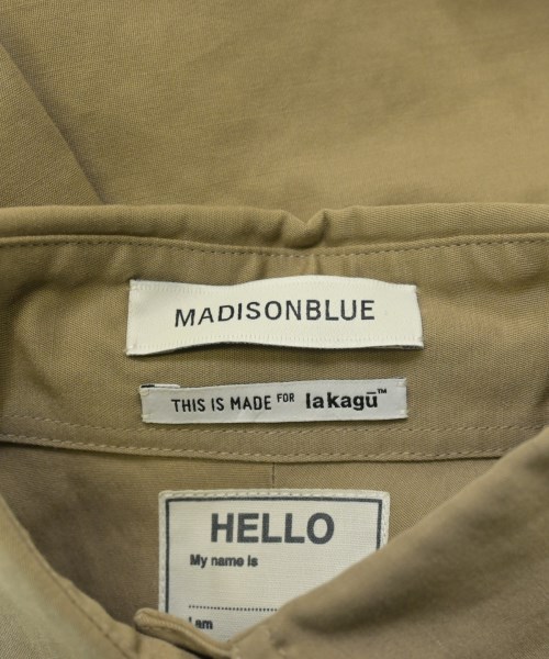 MADISON BLUE（マディソンブルー）カジュアルシャツ ベージュ サイズ:00(XS位) レディース/2200651192040