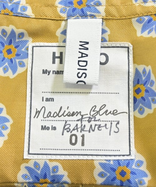 MADISON BLUE（マディソンブルー）カジュアルシャツ 黄 サイズ:01(S位) レディース/2200655727040