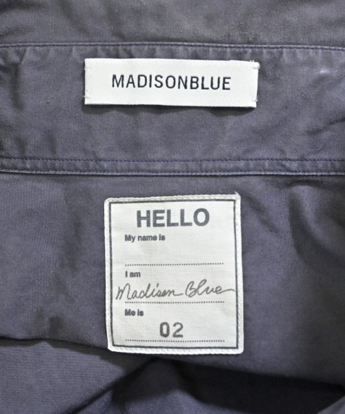 MADISON BLUE（マディソンブルー）ブラウス 紺 サイズ:02(M位) レディース/2200658288098