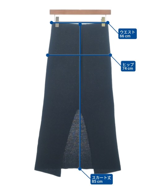 MADISON BLUE（マディソンブルー）ロング・マキシ丈スカート 紺 サイズ:1(S位) レディース/2200655449010