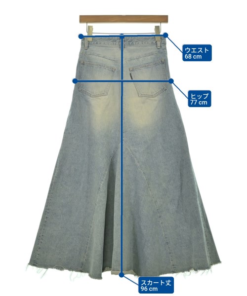 MADISON BLUE（マディソンブルー）ロング・マキシ丈スカート 青 サイズ:00(XS位) レディース/2200657935177