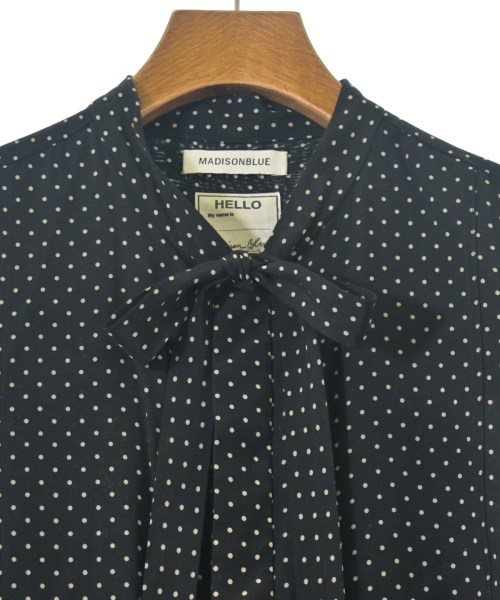 MADISON BLUE（マディソンブルー）シャツワンピース 黒 サイズ:1(S位) レディース/2200657977047