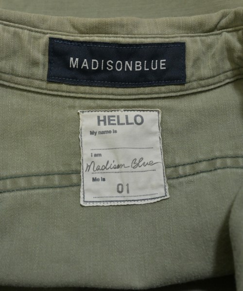 MADISON BLUE（マディソンブルー）カジュアルシャツ カーキ サイズ:S メンズ/2200660789217