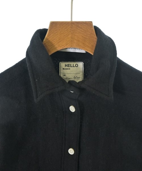 MADISON BLUE（マディソンブルー）カジュアルシャツ 黒 サイズ:1(S位) レディース/2200657070090