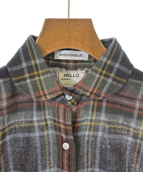 MADISON BLUE（マディソンブルー）カジュアルシャツ グレー サイズ:1(S位) レディース/2200647048122