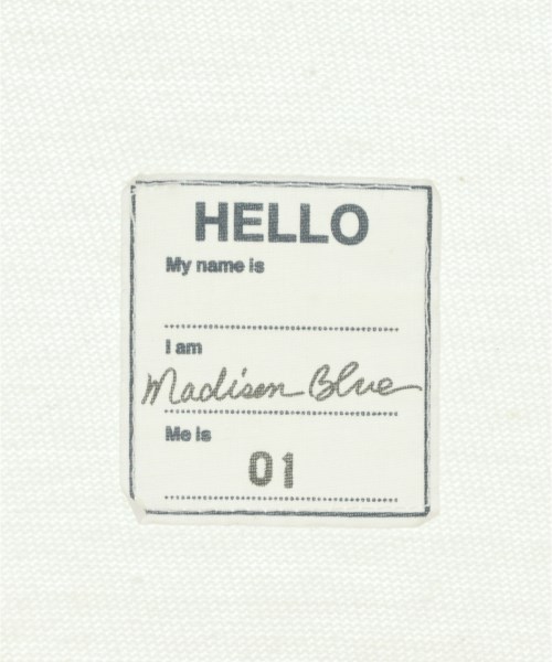 MADISON BLUE（マディソンブルー）Tシャツ・カットソー 白 サイズ:1(S位) レディース/2200710677044