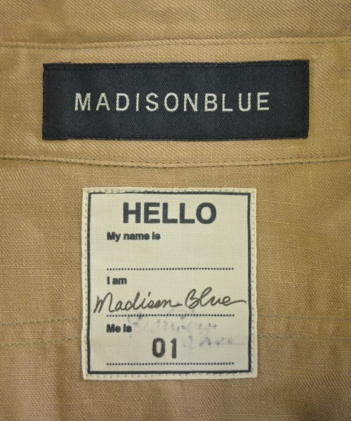MADISON BLUE（マディソンブルー）カジュアルシャツ ベージュ サイズ:1(S位) レディース/2200715496312