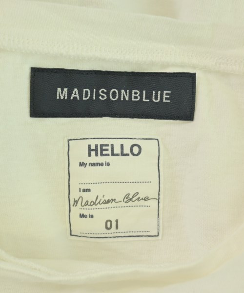 MADISON BLUE（マディソンブルー）Tシャツ・カットソー 白 サイズ:1(S位) レディース/2200716775072