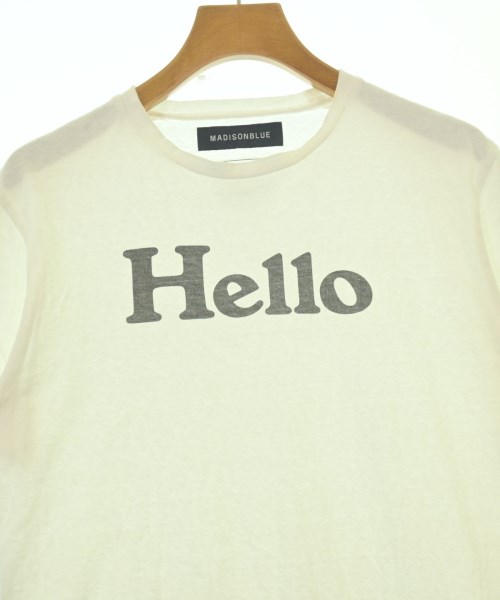 MADISON BLUE（マディソンブルー）Tシャツ・カットソー 白 サイズ:1(S位) レディース/2200716775072