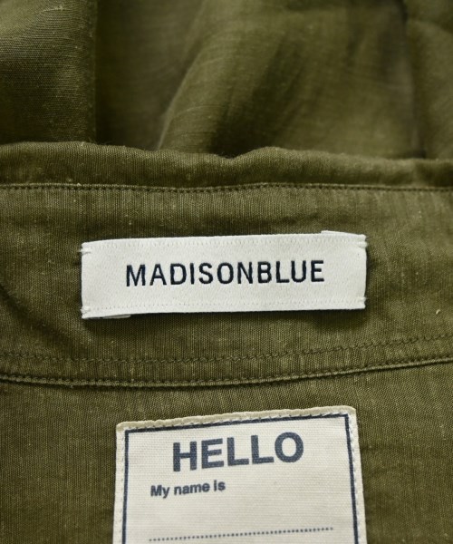 MADISON BLUE（マディソンブルー）カジュアルシャツ カーキ サイズ:1(S位) レディース/2200718500023