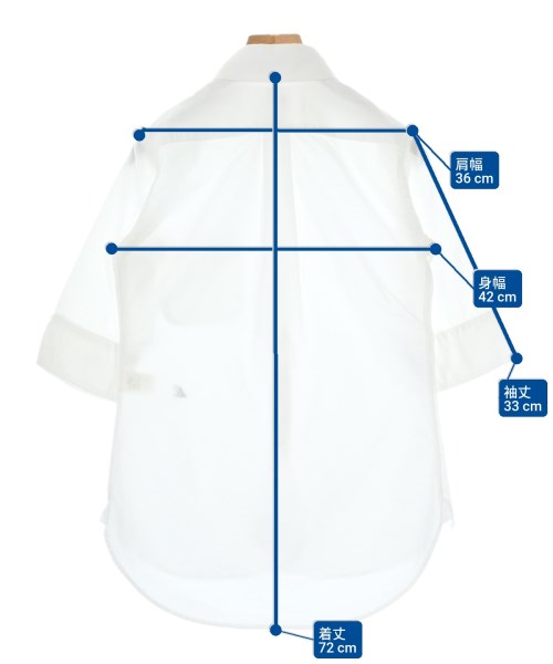 MADISON BLUE（マディソンブルー）カジュアルシャツ 白 サイズ:S レディース/2200645771039