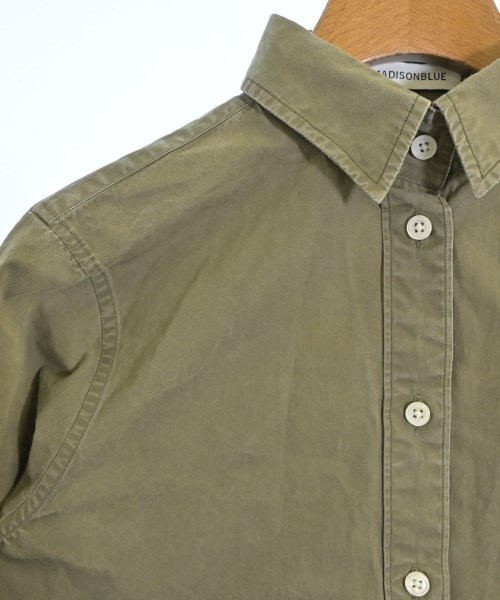 MADISON BLUE（マディソンブルー）カジュアルシャツ カーキ サイズ:1(S位) レディース/2200643943087