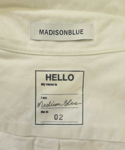 MADISON BLUE（マディソンブルー）カジュアルシャツ 白 サイズ:2(M位) レディース/2200639071121