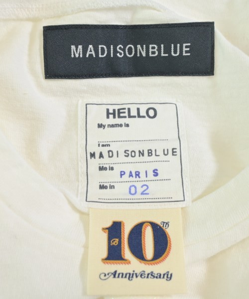 MADISON BLUE（マディソンブルー）Tシャツ・カットソー 白 サイズ:02(M位) レディース/2200653121048
