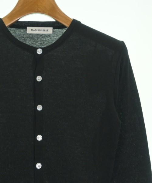 MADISON BLUE（マディソンブルー）カーディガン 黒 サイズ:00(XS位) レディース/2200653121208